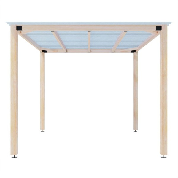 Pergola glavna 4 stupa, krov Polikarbonat