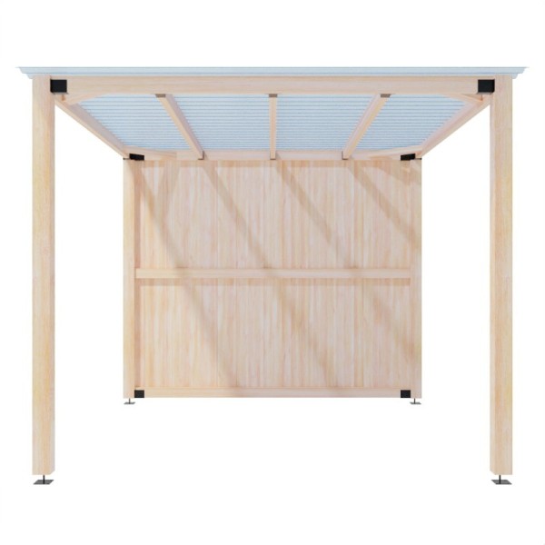 Pergola glavna 4 stupa, krov Polikarbonat