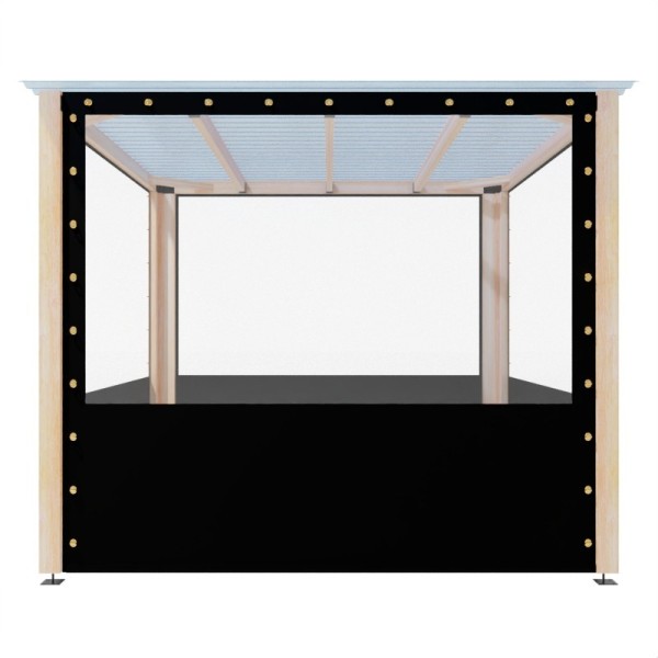 Pergola glavna 4 stupa, krov Polikarbonat