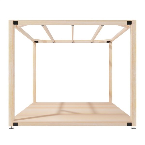 Pergola, konstrukcija + pod