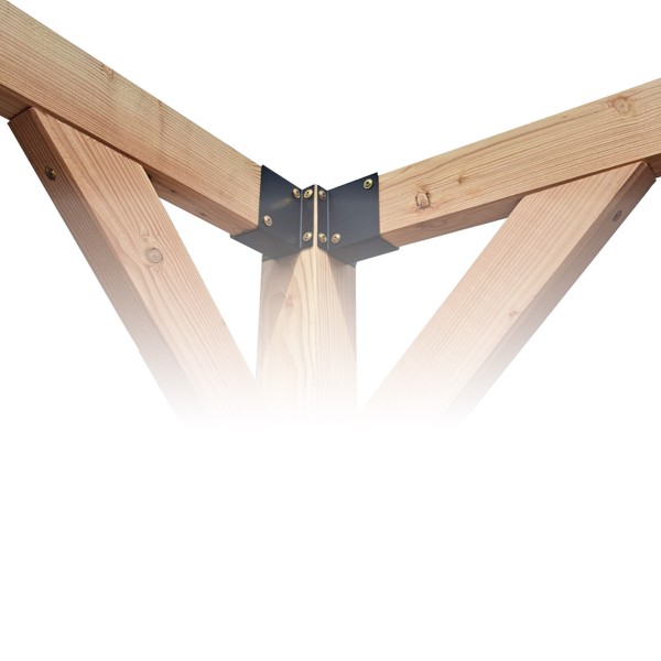 Douglas Fir Pergola Beam/Rafters Planed and Sanded  Post Size: 50 x100x2780 mm
