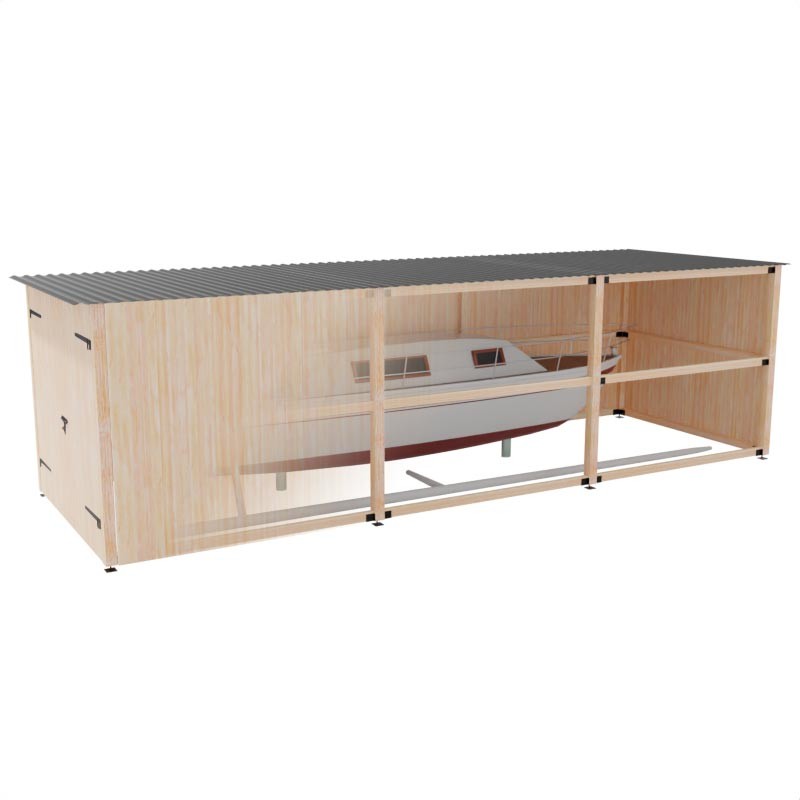 Pergola za jedrilicu, dimenzija 3  x 9 metara