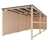 Pergola za jedrilicu, dimenzija 3  x 9 metara