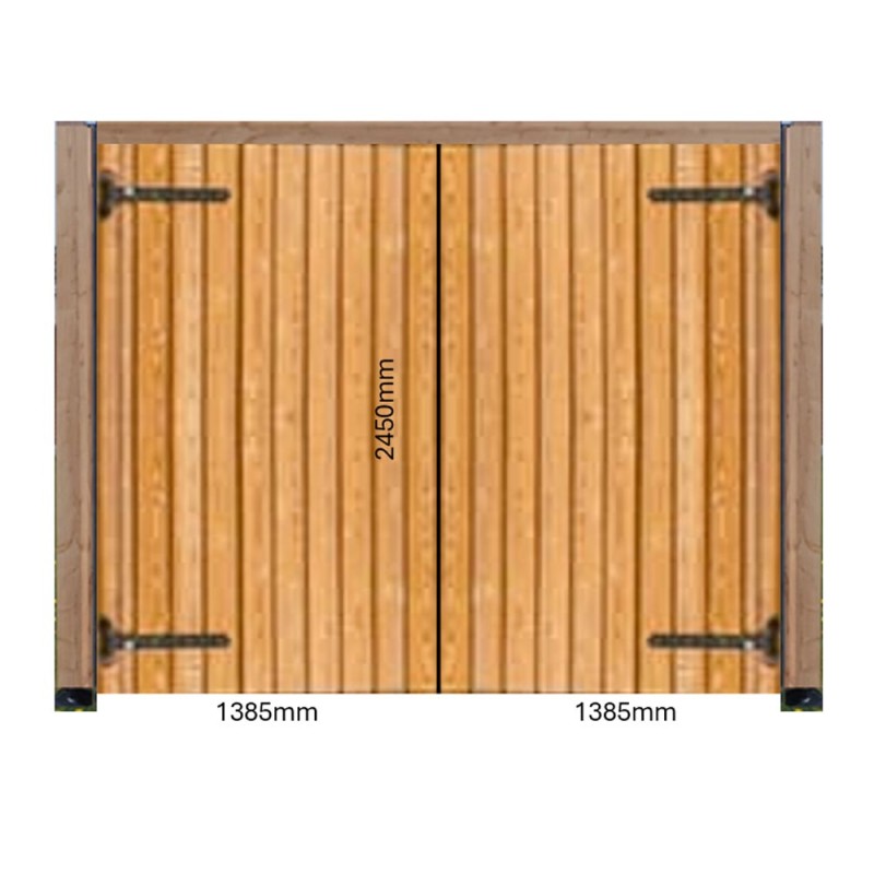 Standard Dable Door - Douglas Fir Cladding