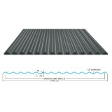 Roof Panels , Powder-coated Steel Anthracite
